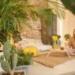 Meu Rodapé 2 Imagem de área externa decorada no design biolífico