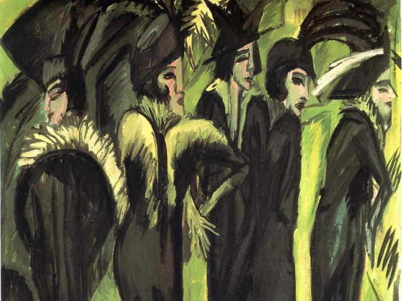 12 Cinco Mulheres na Rua%2C de Ernst Kirchner 12 Cinco Mulheres na Rua2C de Ernst Kirchner