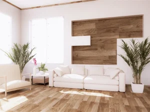 Rodapés e piso vinílico